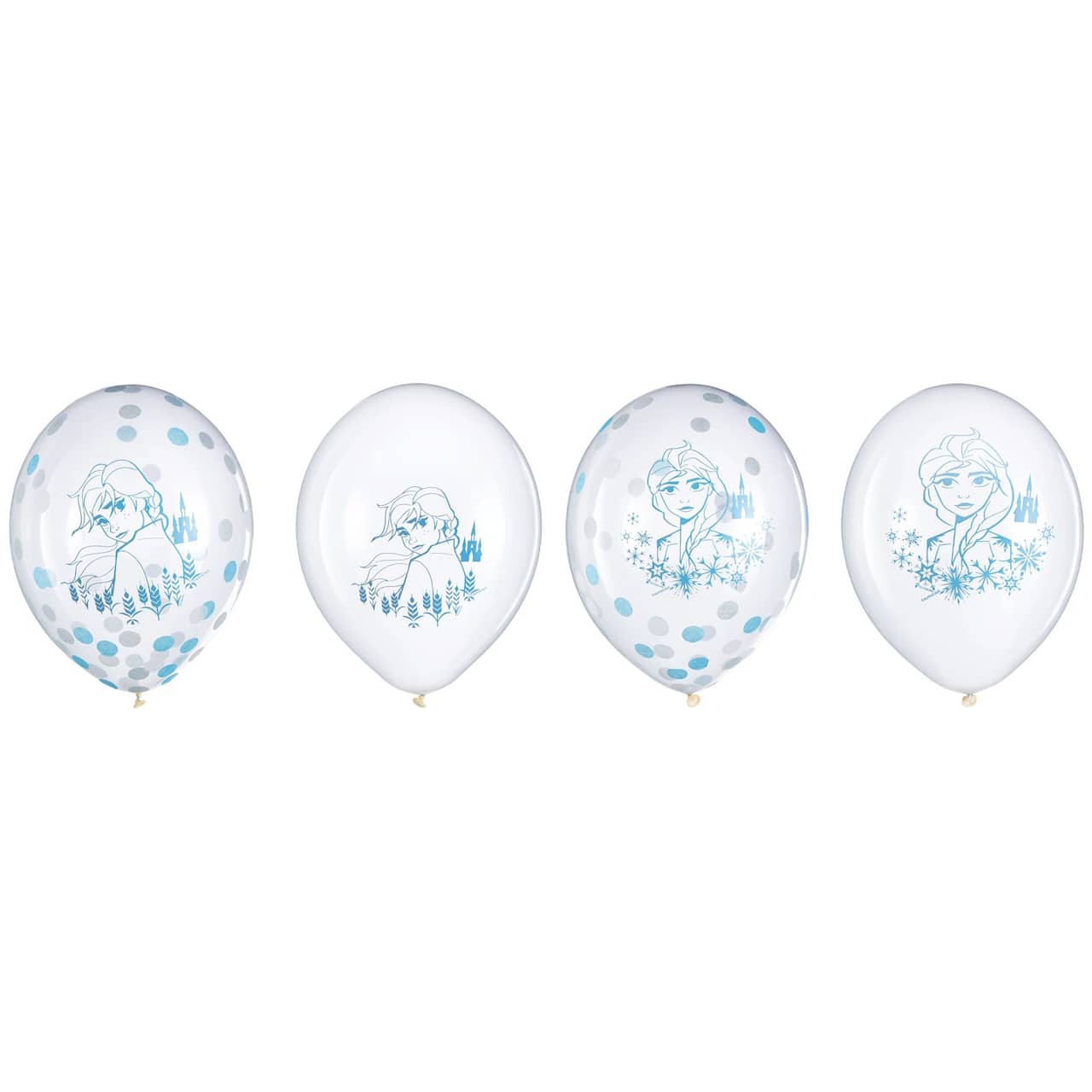 12&#x22; Frozen 2 Latex Confetti Balloons